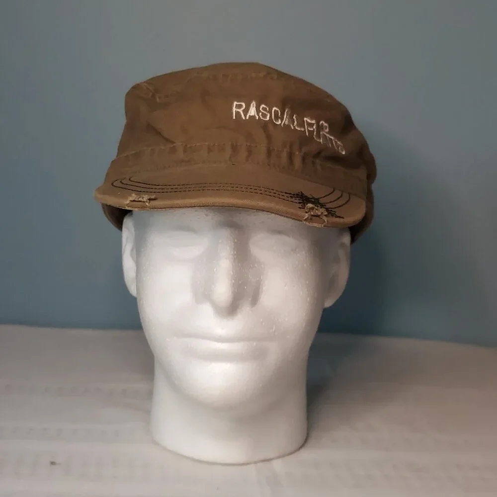 Brown Rascal Flats Hat - Picture 1 of 5